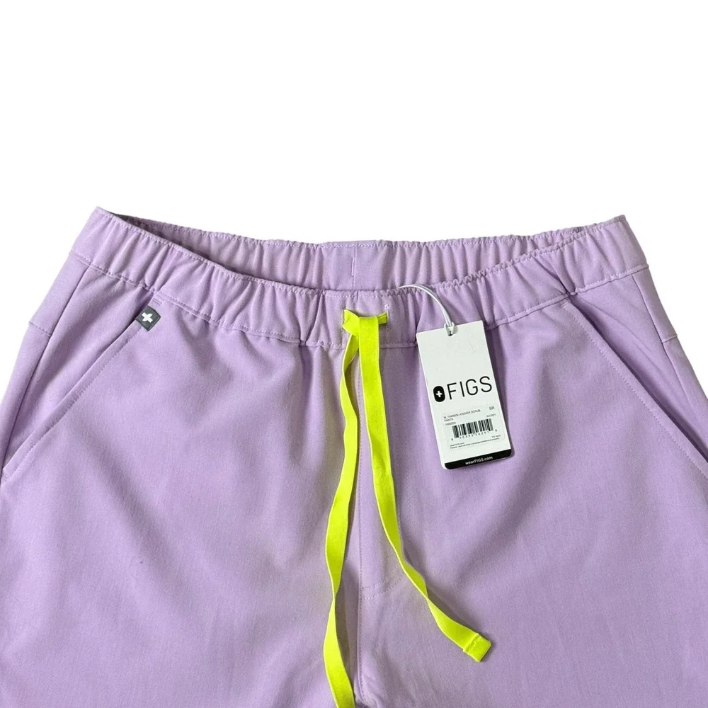 FIGS Mens Tansen Jogger Scrub Pants Lavender Small Regular Style 100023 NEW